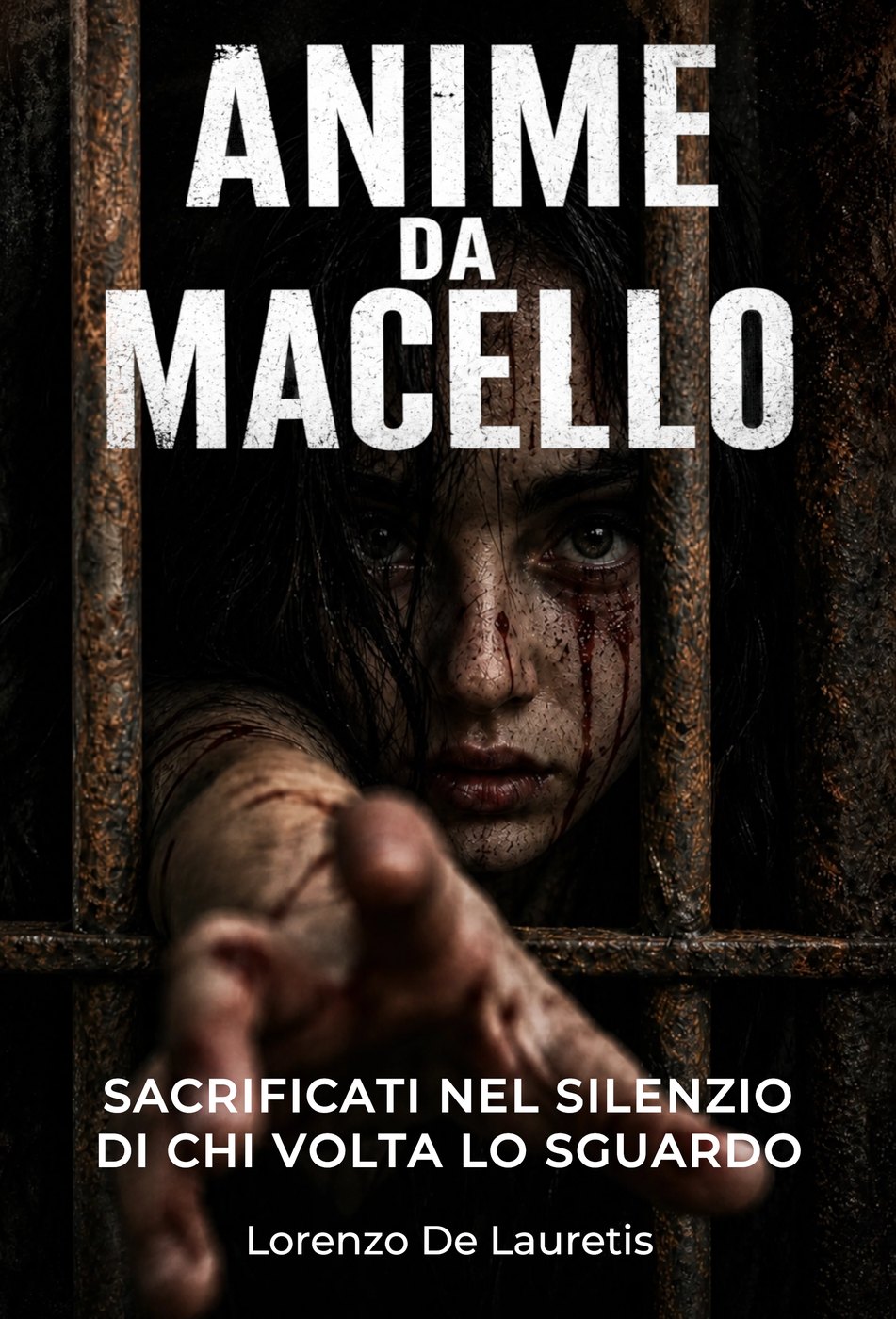 Copertina del libro Anime da Macello di Lorenzo De Lauretis